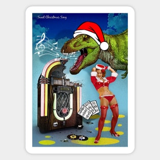 Jurassic Christmas Song Sticker